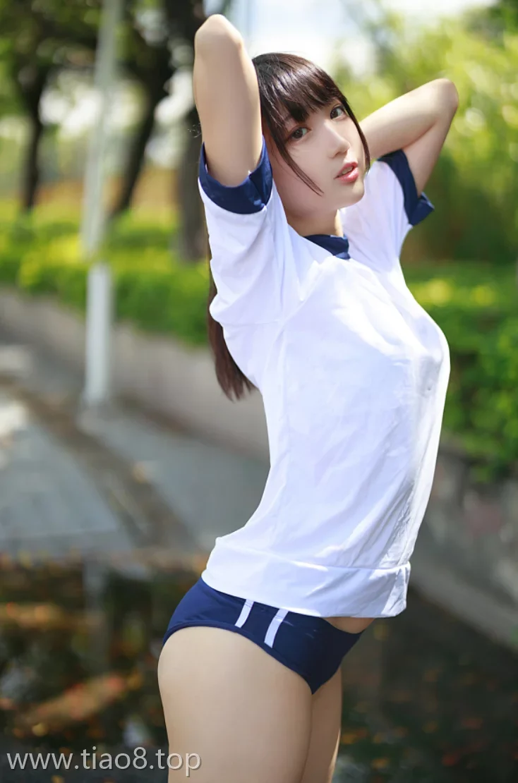 美图欣赏丨Coser周叽是可爱兔兔:NO.012-体操服[31P-261MB]