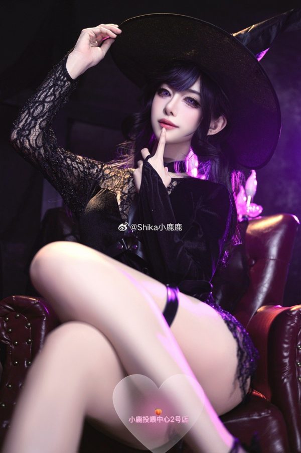 魔女怎么玩出高级感?Shika小鹿鹿万圣节魔女cos与摄影氛围赏析 魔女怎么玩出高级感?Shika小鹿鹿万圣节魔女cos与摄影氛围赏析