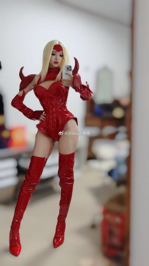 女忍者cosplay赏析|Shika小鹿鹿90年代街机游戏角色COS深度解析