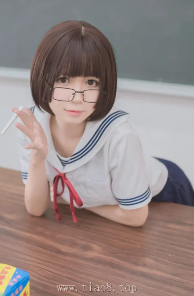 美图欣赏丨Coser白金Saki:NO.011-狂三校服[28P-196.7M]