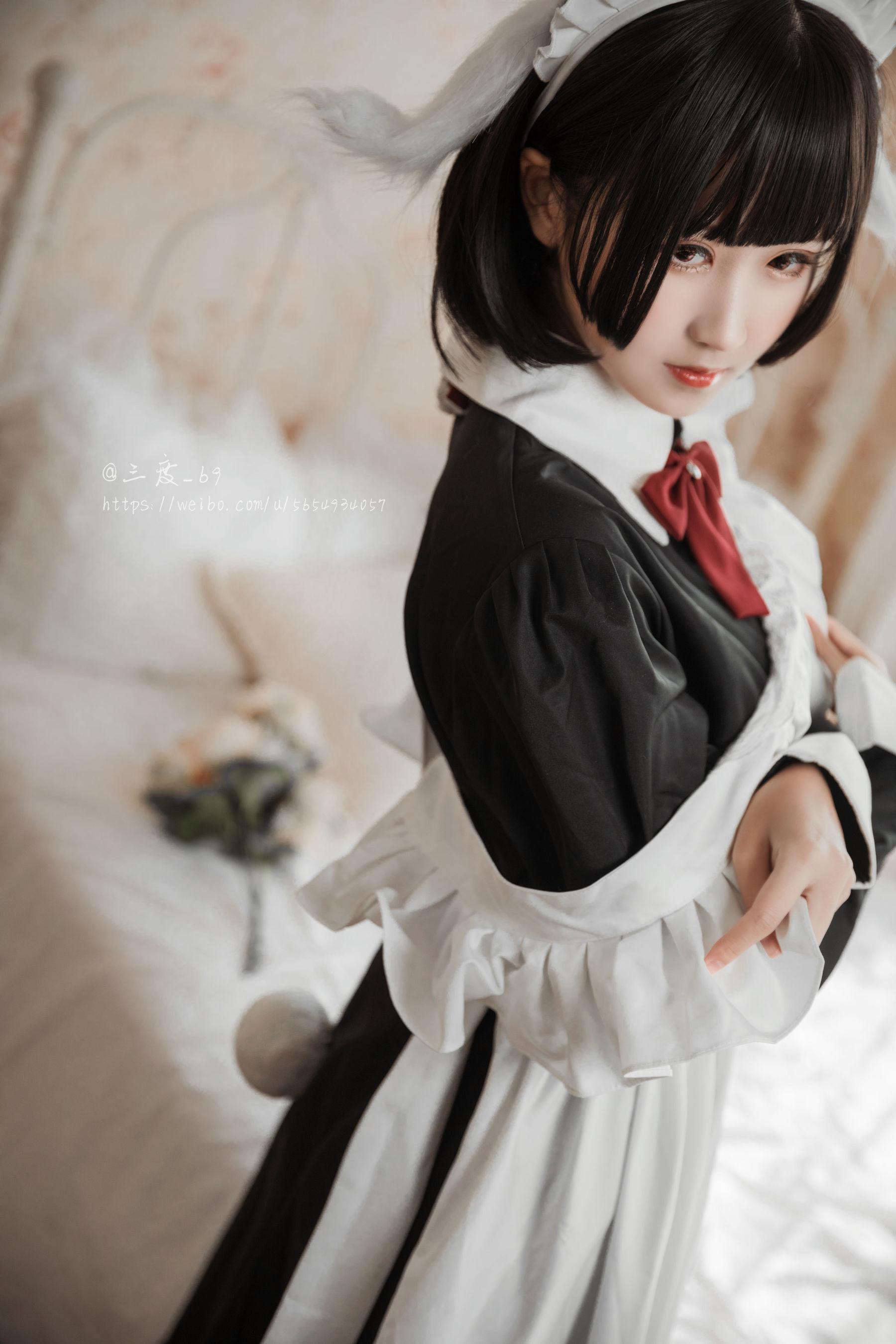 三度_69《兔耳女仆》:柔和卧室氛围里的甜美女仆写真插图2 三度_69《兔耳女仆》:柔和卧室氛围里的甜美女仆写真