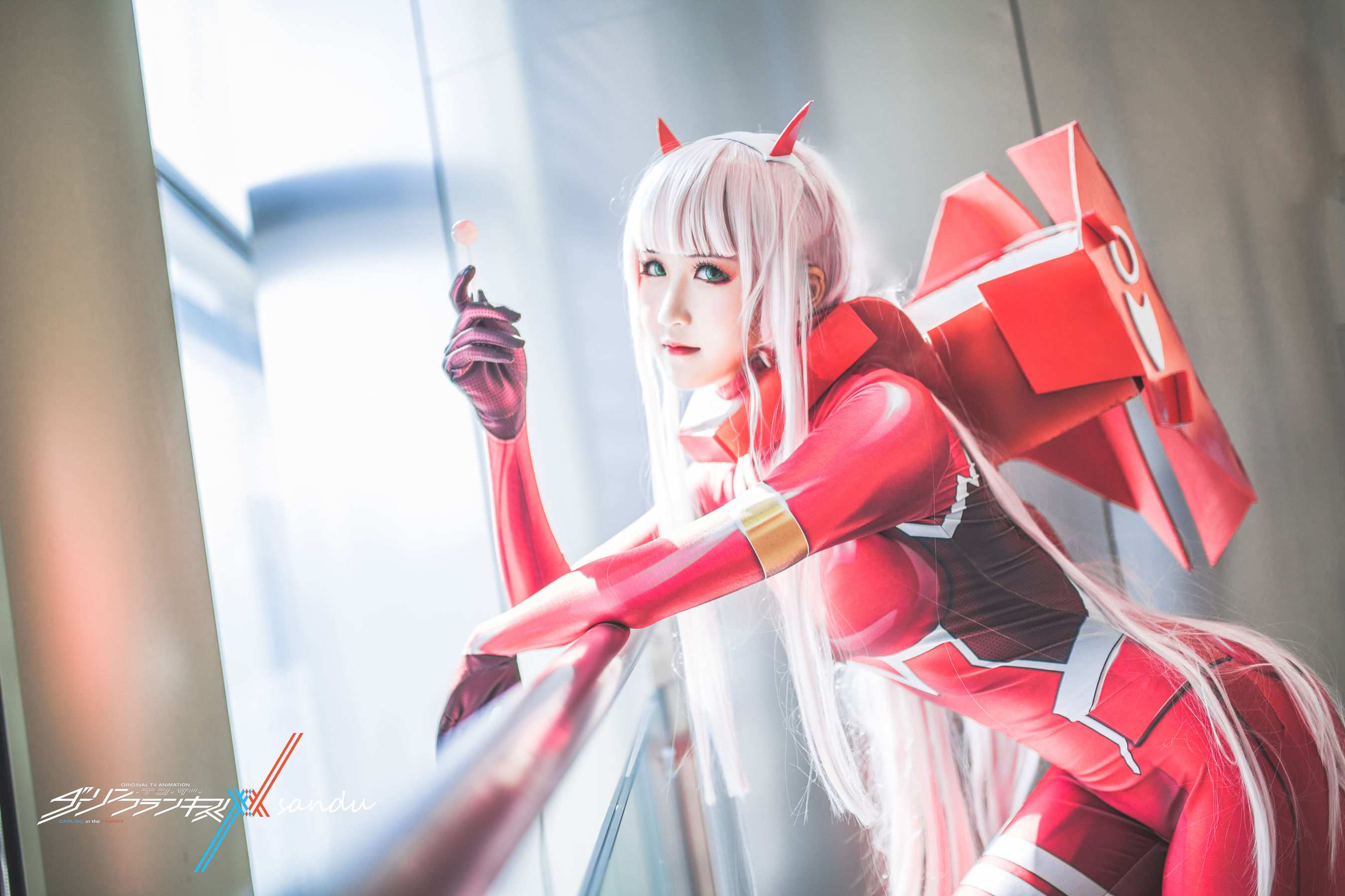 三度_69《Darling in the Franxx》:红色机甲感造型下的02角色还原插图1 三度_69《Darling in the Franxx》:红色机甲感造型下的02角色还原