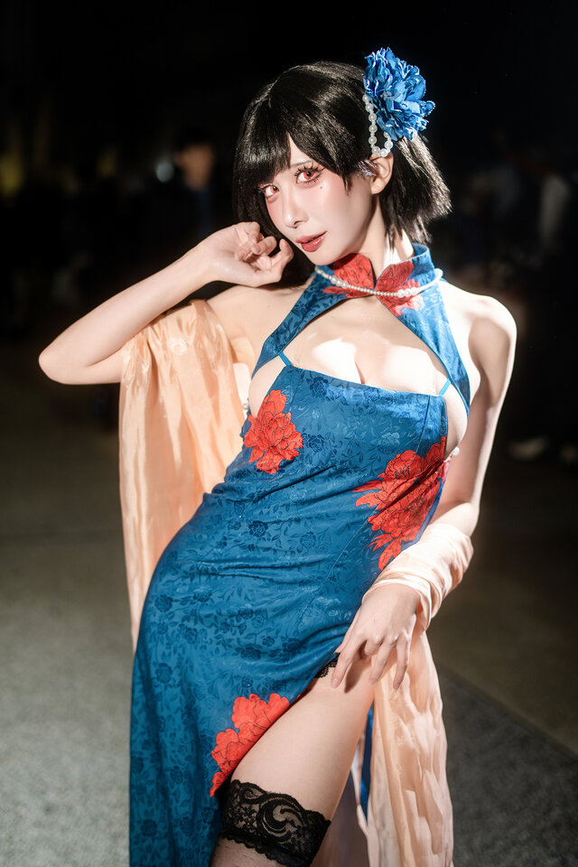碧蓝航线·建武COS：小律Ritsu演绎东方风华FF46现场惊艳亮相