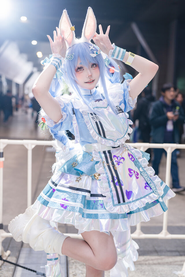 花崎Makura兔田佩克拉cos惊艳亮相Hololive SUPER EXPO现场 花崎Makura兔田佩克拉cos惊艳亮相Hololive SUPER EXPO现场