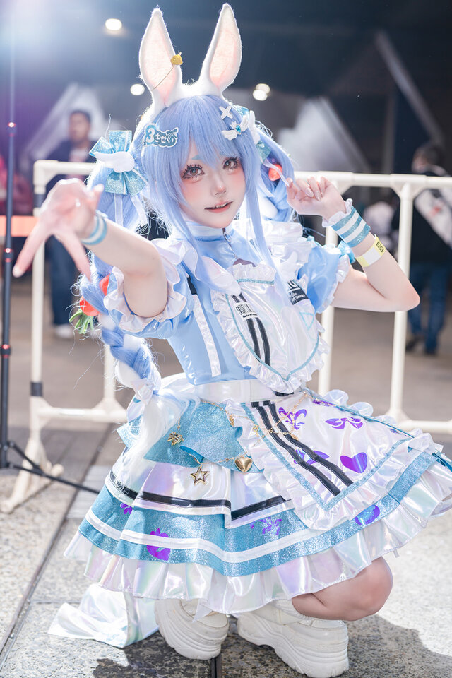 花崎Makura兔田佩克拉cos惊艳亮相Hololive SUPER EXPO现场 花崎Makura兔田佩克拉cos惊艳亮相Hololive SUPER EXPO现场