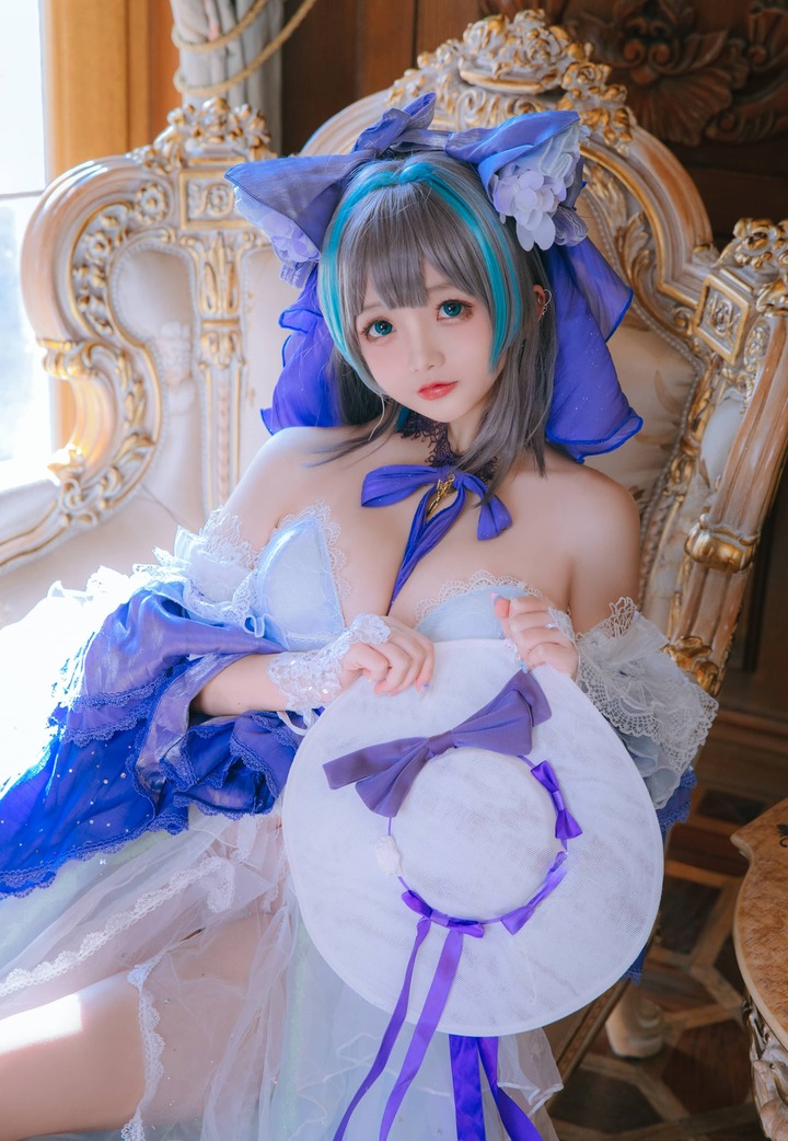 碧蓝航线柴郡cos赏析:日奈娇婚纱版演绎猫系舰娘的梦幻魅力 碧蓝航线柴郡cos赏析:日奈娇婚纱版演绎猫系舰娘的梦幻魅力