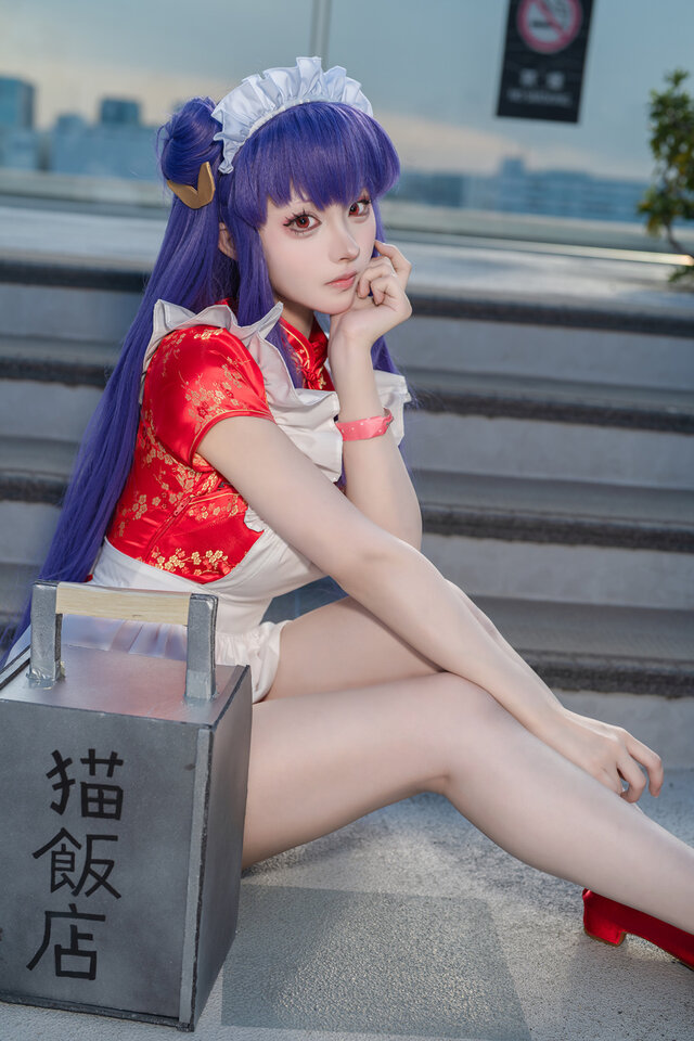 猫乃Nekono乱马1/2珊璞COS还原令和时代的傲娇女神太绝了 猫乃Nekono乱马1/2珊璞COS还原令和时代的傲娇女神太绝了