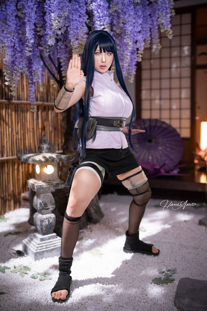 雨波_HaneAme日向雏田COS|淡紫忍者造型与日式庭院摄影 雨波_HaneAme日向雏田COS|淡紫忍者造型与日式庭院摄影