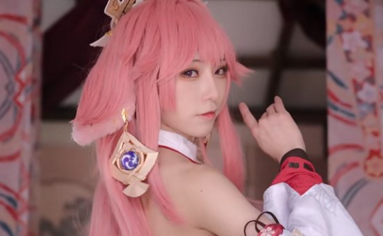 Kitaro_绮太郎小姐姐化身原神《八重神子》