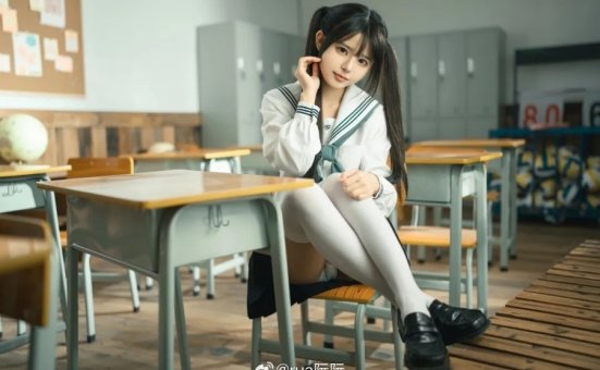 rua阮阮 授课中,超赞的coser小姐姐