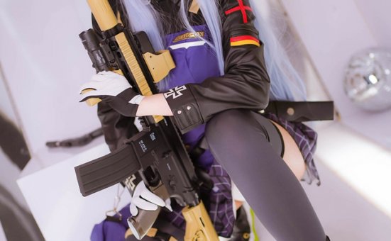 Arty亚缇 COS 《少女前线》中HK416 [Arty亚缇 cos 作品]