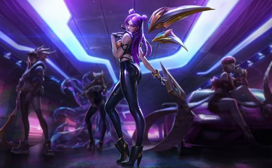 Bambi cos作品 | Bambi在《英雄联盟》cos虚空之女·卡莎