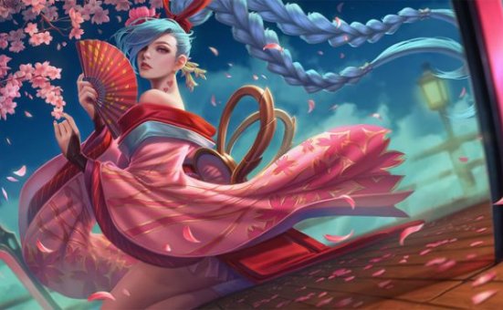 coser@Athena在游戏《传说对决》化身“龙影忍者”爱里Airi