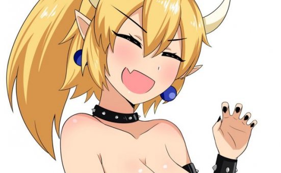 coser@千夜未来化身性感美丽的库巴公主,让马里奥心动