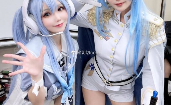 切切celia cos《胜利女神:妮姬》海伦,引领美丽与性感的风暴