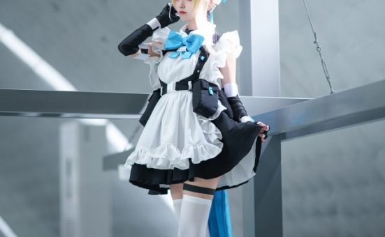 [碧蓝档案]大大卷卷小卷cos飞马鸟时，展现了五号特工的酷帅迷人