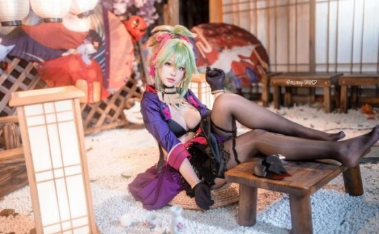 原神·久岐忍同人COS:七七娜娜子的COSPLAY技艺揭秘