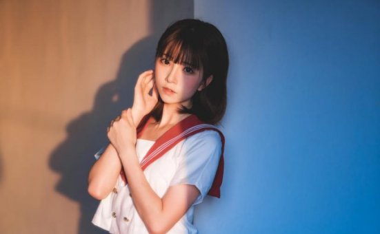 Kitaro_绮太郎的JK cosplay系列:邻家妹妹的校园风情