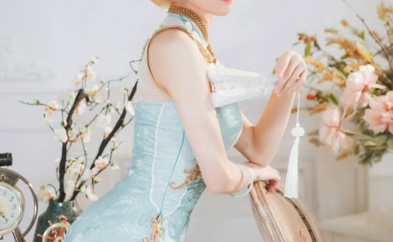 Tomoyo酱·G36旗袍COS：穿越少女前线的古典优雅之美