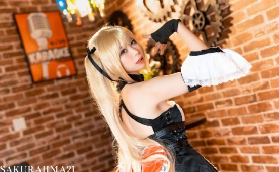 [死或生]樱岛嗷一cos玛丽罗斯，可爱迷人萌动格斗舞台