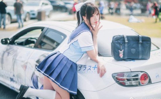 贤儿sherry cos《Love Plus》高岭爱花,绽放可爱迷人的魅力