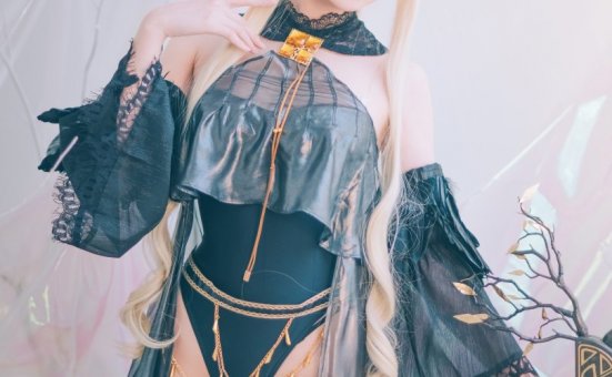 霜月shimo cos作品 | 霜月shimo_明日方舟·闪灵cos [17P-263MB]