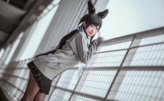 鳗鱼霏儿cos作品 | 鳗鱼霏儿_碧蓝航线·爱宕犬cos [12P-8.18MB]