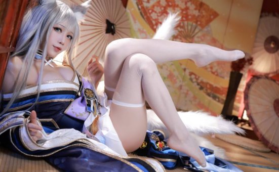 水淼aqua_新春系列 | 水淼aqua_碧蓝航线·信浓cos图集 [39P3V-60M]