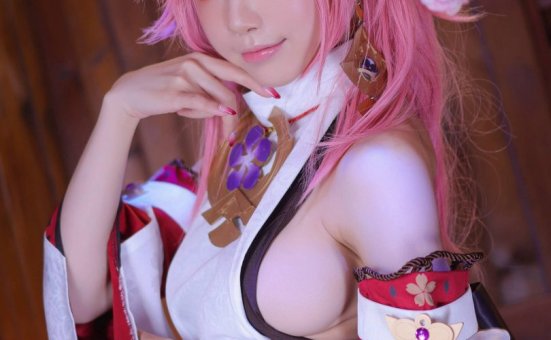 水淼aqua_原神·八重神子cos作品 [52P-136MB] | 水淼aqua_《原神》系列