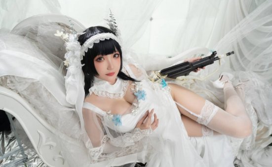 瓜希酱cos 95式 | 瓜希酱_少女前线·95式花嫁cos作品 [30P-129MB]