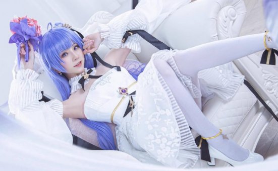 Kitaro_绮太郎cos独角兽 | Kitaro绮太郎_碧蓝航线·独角兽cos作品 [12P-14MB]