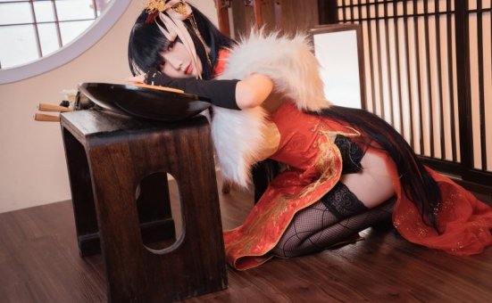 面饼仙儿_旗袍cosplay | 面饼仙儿_碧蓝航线·大凤旗袍cos作品 [30P-383MB]