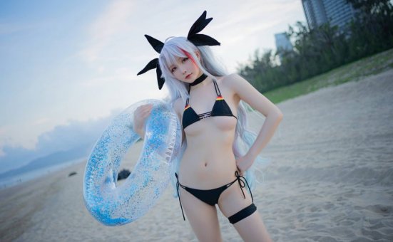 星之迟迟_鸣夏系列 | 星之迟迟_碧蓝航线·欧根亲王cos作品 [10P-34MB]