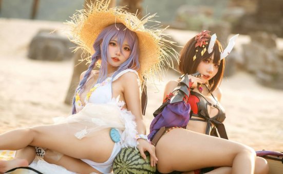 伊喵君_Nya &是一只熊仔吗cos | 伊喵君Nya_公主连结·静流cos作品 [38P-147MB]