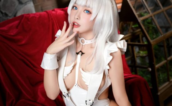 宮本桜cos恶毒 | 宮本桜_碧蓝航线·恶毒 懒懒的白兔cos [35P-456MB]