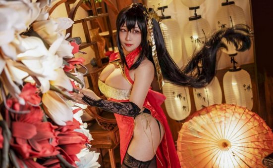 KANEKO_咔喵cos大凤 | KANEKO咔喵_碧蓝航线·大凤旗袍cos作品 [23P-196MB]