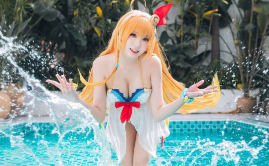 瓜希酱cos佩可莉姆 | 瓜希酱_公主连结·夏日御三家cos作品 [20P-120MB]