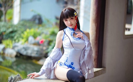 瓜希酱cos逸仙 | 瓜希酱_碧蓝航线·逸仙cos作品 [22P-101MB]