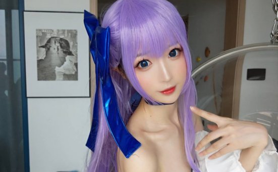 南宫cos莉莉丝 | 南宫_莉莉丝·蓝色皮衣泳装cos作品 [11P-25MB]