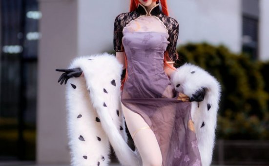 南宫cos君主 | 南宫_碧蓝航线·君主 旗袍cos作品 [9P-141MB]