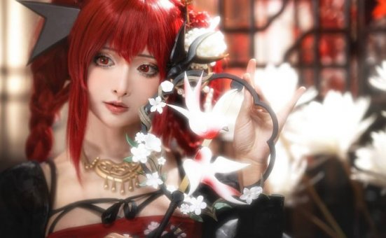 紫氯氯cos伊格尼 | 紫氯氯_无期迷途·伊格尼cos作品 [16P-75MB]