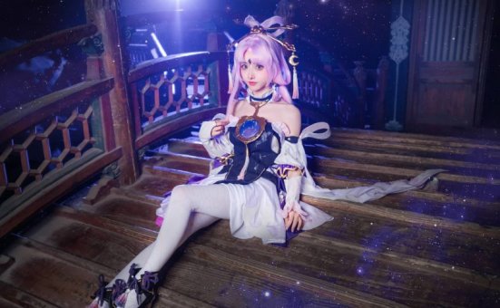 紫氯氯cos符玄 | 紫氯氯_崩坏星穹铁道·符玄cos作品 [18P-40MB]