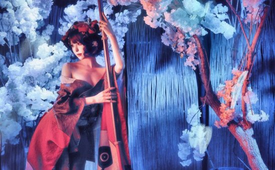 Shika小鹿鹿cos葛饰北斋 | Shika小鹿鹿_FGO·葛饰北斋和服cos [14P-66MB]