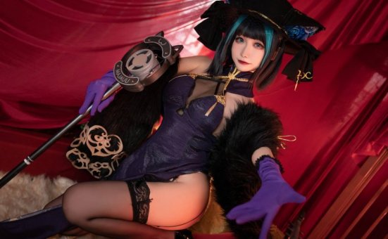 Momoko葵葵cos柴郡 | momoko葵葵_碧蓝航线·柴郡 音乐绚烂cos [16P-26MB]