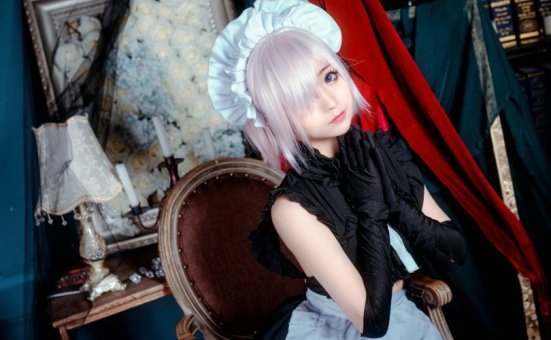 蠢沫沫cos玛修 | 蠢沫沫_Fate/GrandOrder·玛修女仆cos作品 [22P-269MB]