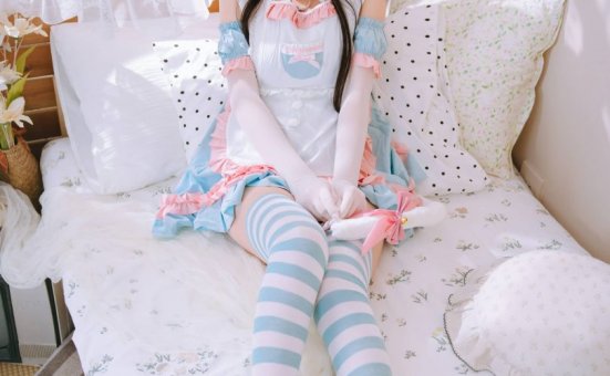 日奈娇cos女仆 | 椎名莜(日奈娇)_居家系列·兔尾女仆cos [121P-1.72GB]