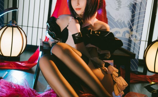 vams子 – 酒吞童子 巧克力女仆装