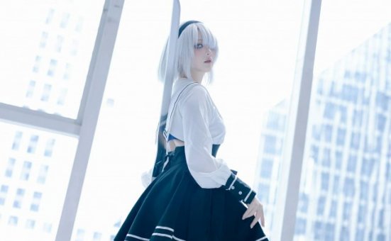 屿鱼Yukako尼尔机械纪元COS：演绎冷酷与柔美并存的2B