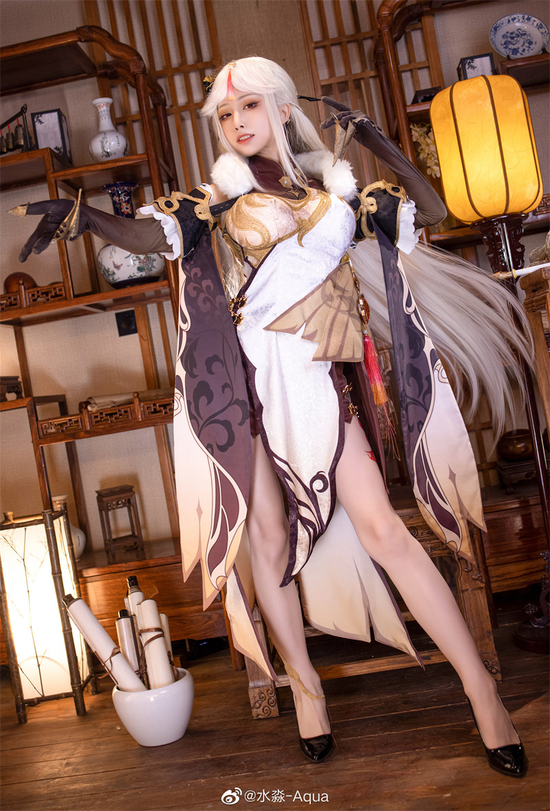 Cosplay女神——水淼aqua作品分享,线上看图的好地方