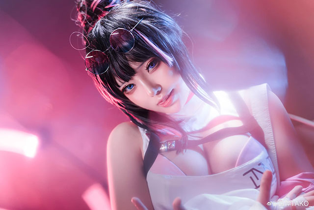 菌烨TAKO_cos 图集 | 菌烨tako 在《少女前线》变身薇 UL-CS5